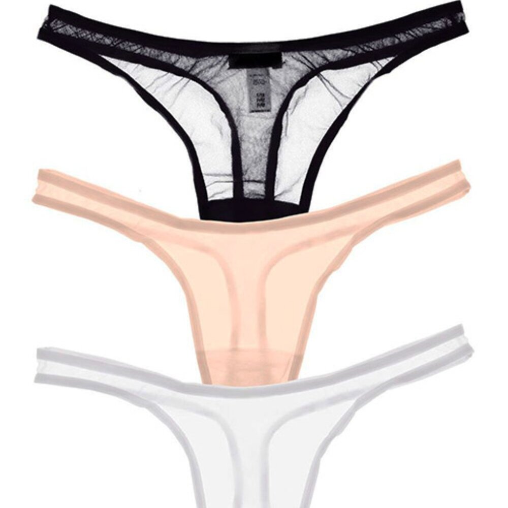 Cosabella Soire New Classic Sheer Lowrider Thong Basic 3-Pack NWT Size M/L
